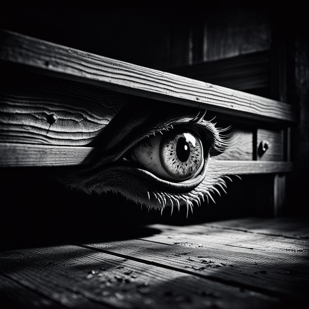 Film Noir Japanese Monster Under Bed