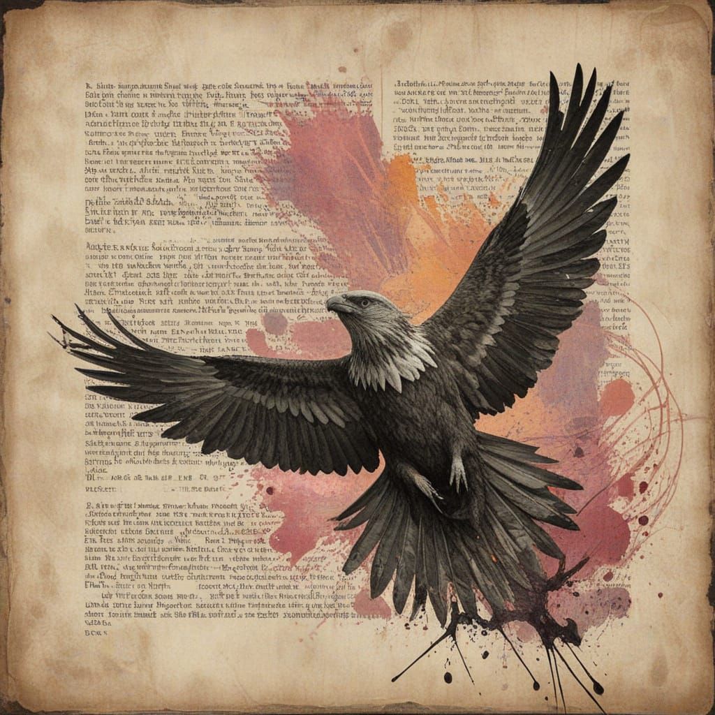 Grunge Layered Erudition in Flight of Fancy