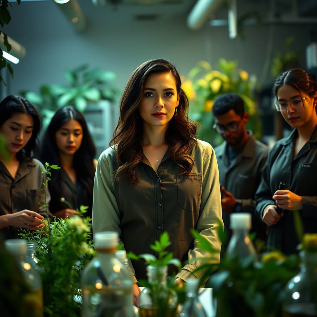 Herbalist Leads Team in State-of-the-Art Lab