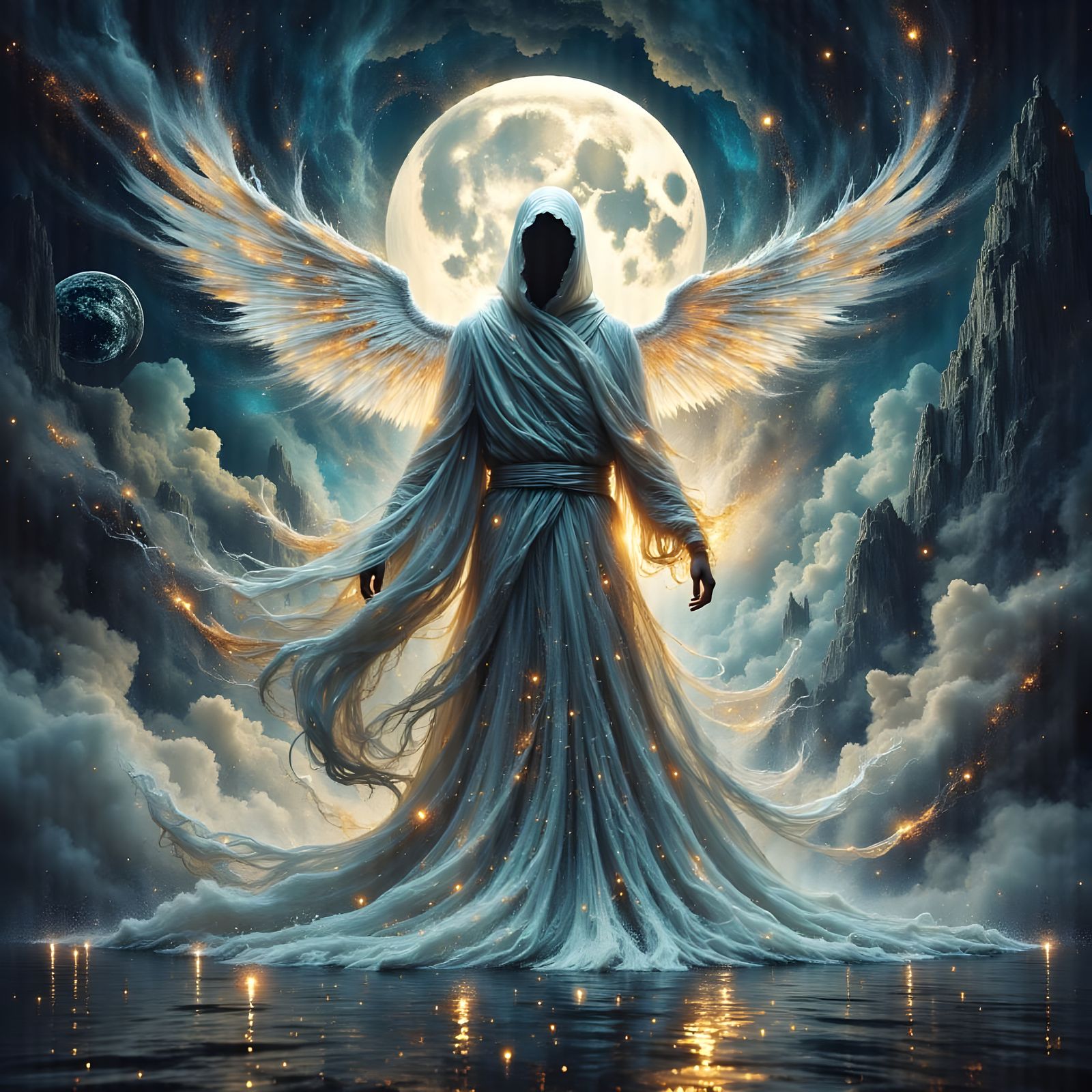 Cosmic Monk of Luminous Serenity