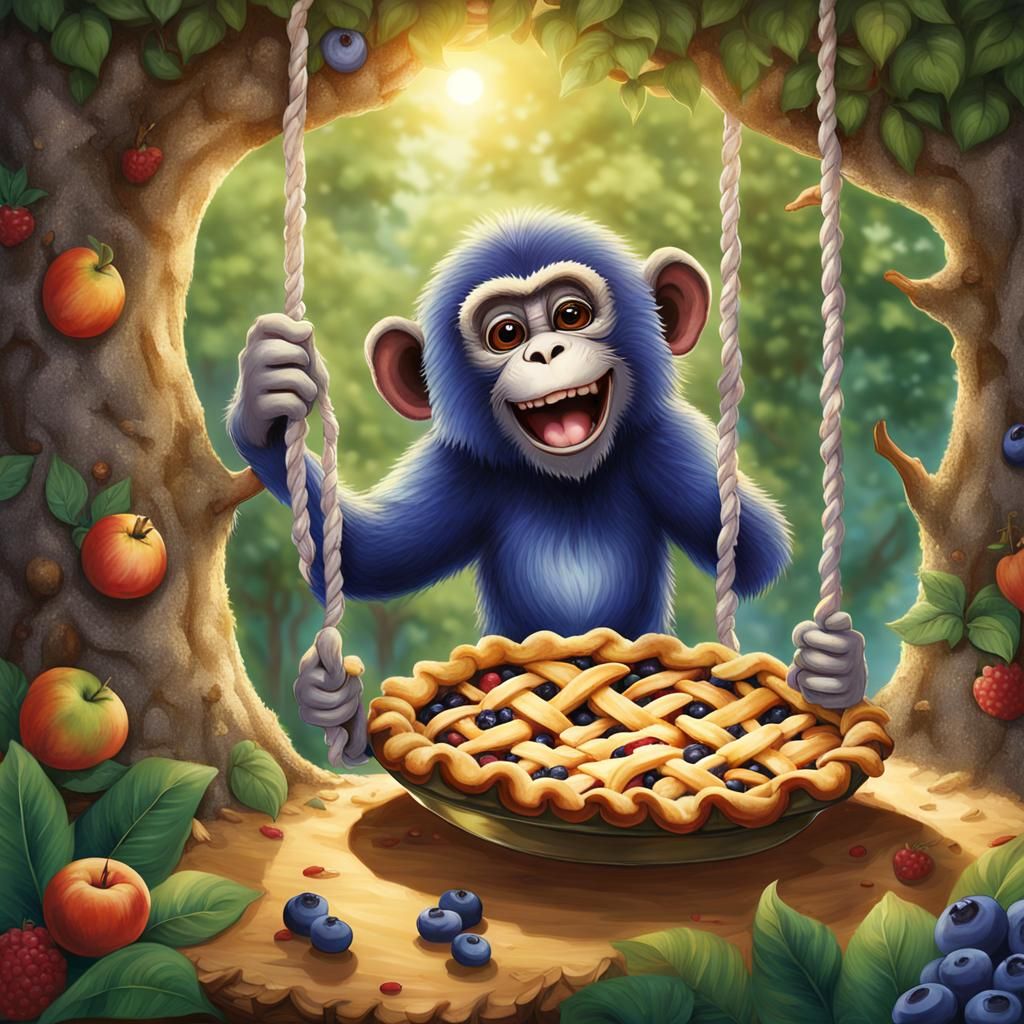 Monkey's Journey to the Pie Contest