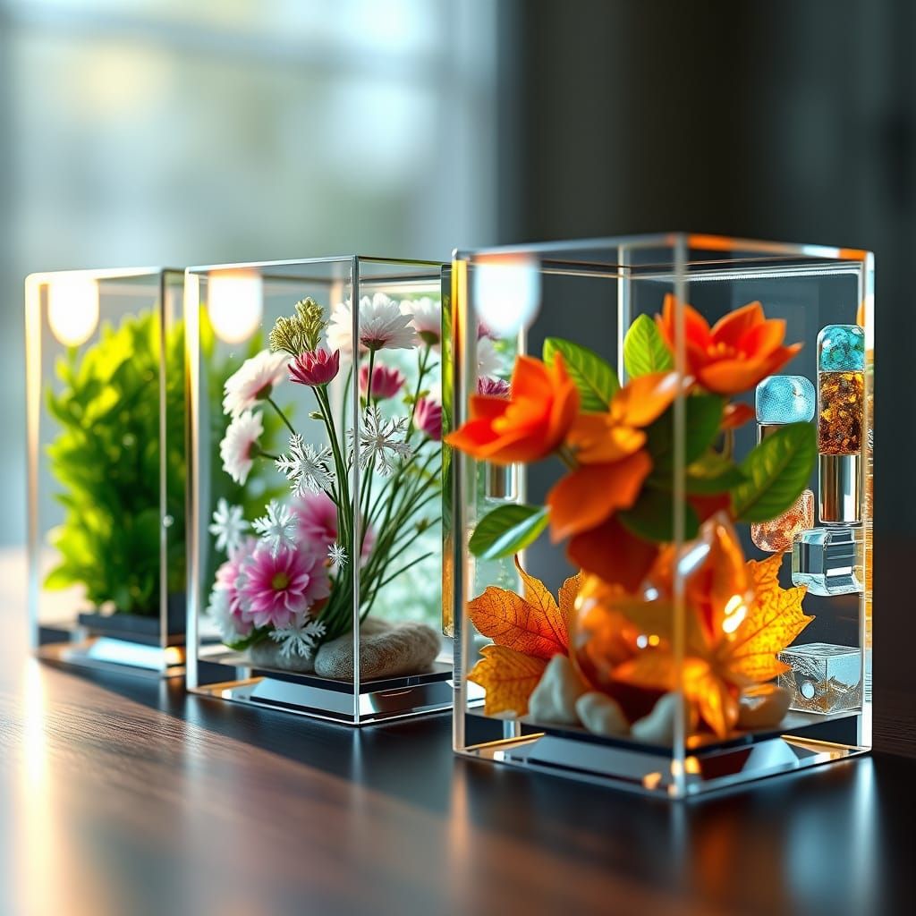 Seasons in Glass: Realistic Hypermaximalist Cubes
