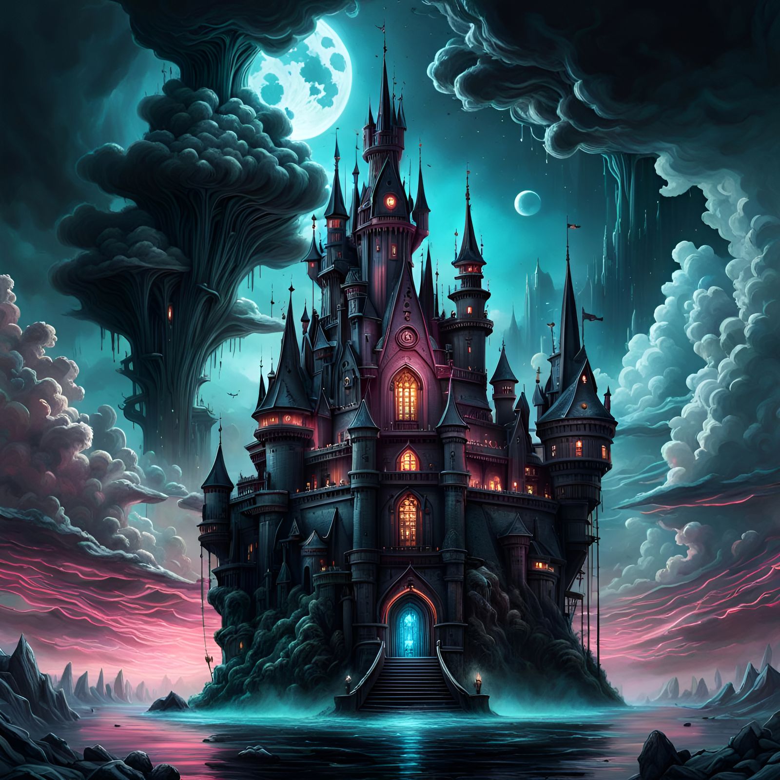 Dark Magical Castle
