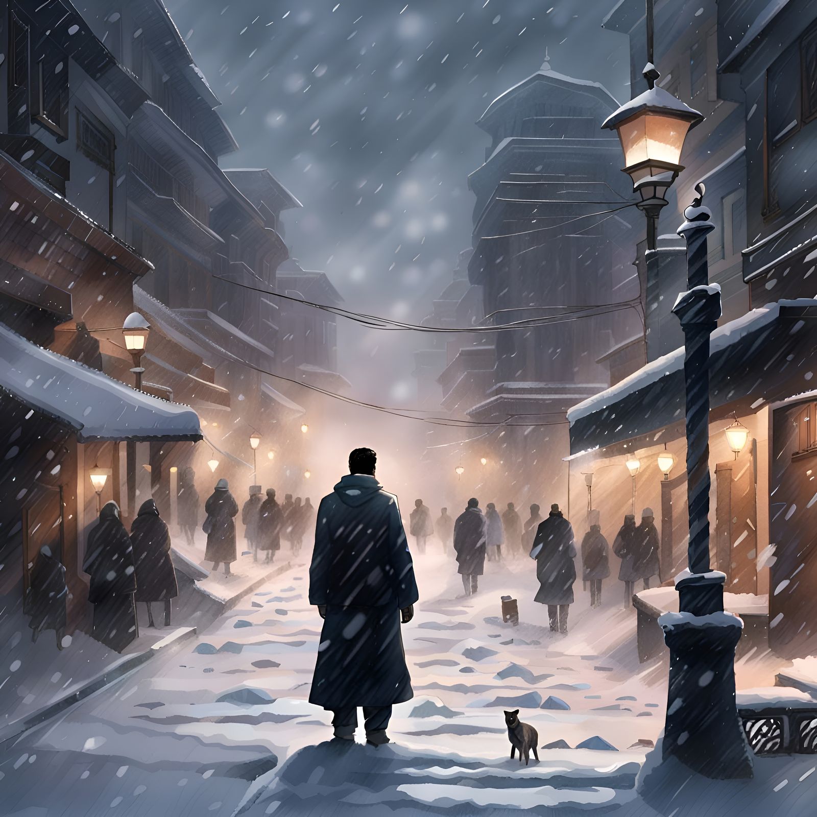 Spy in Winter Wonderland: Hyderabad Covered in Snow