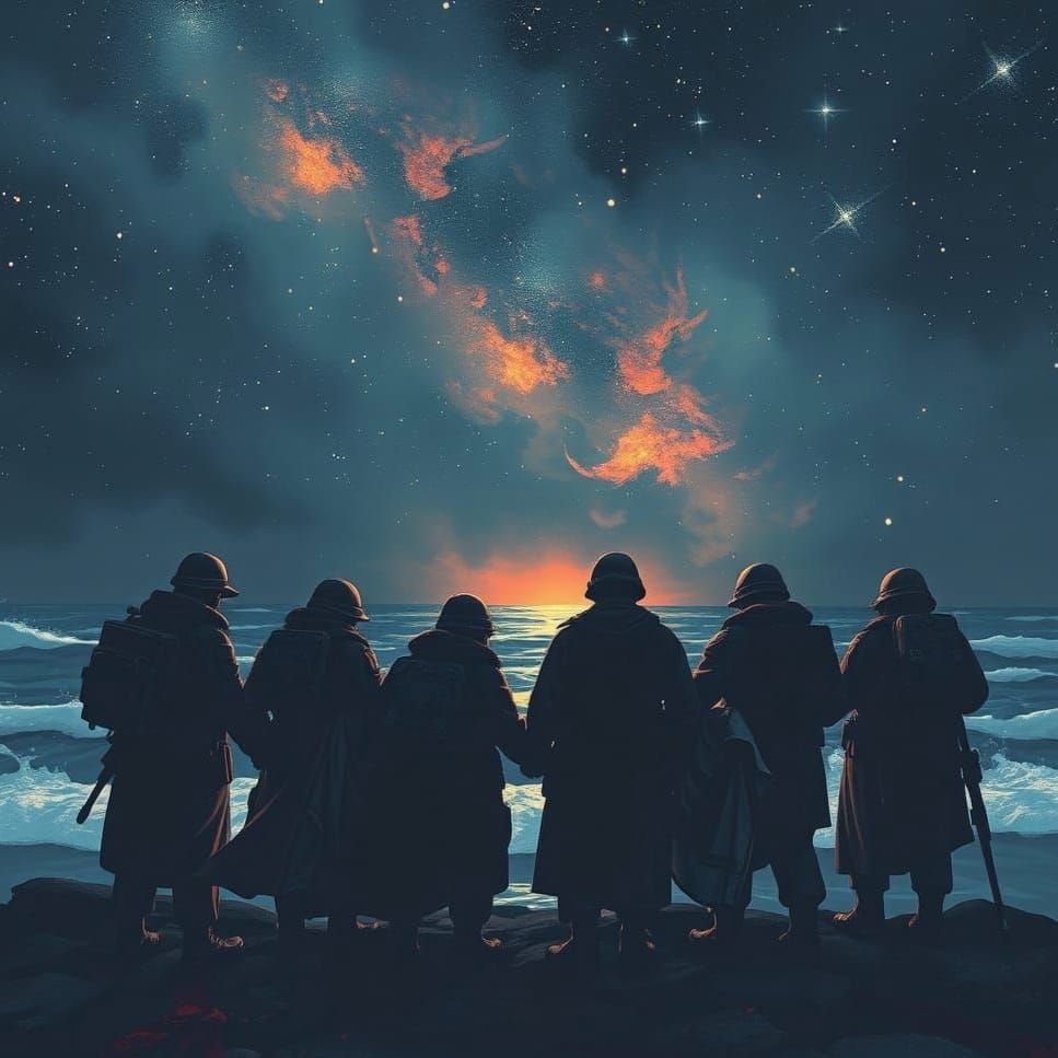 Stars Illuminating a Band of Brothers and Sisters