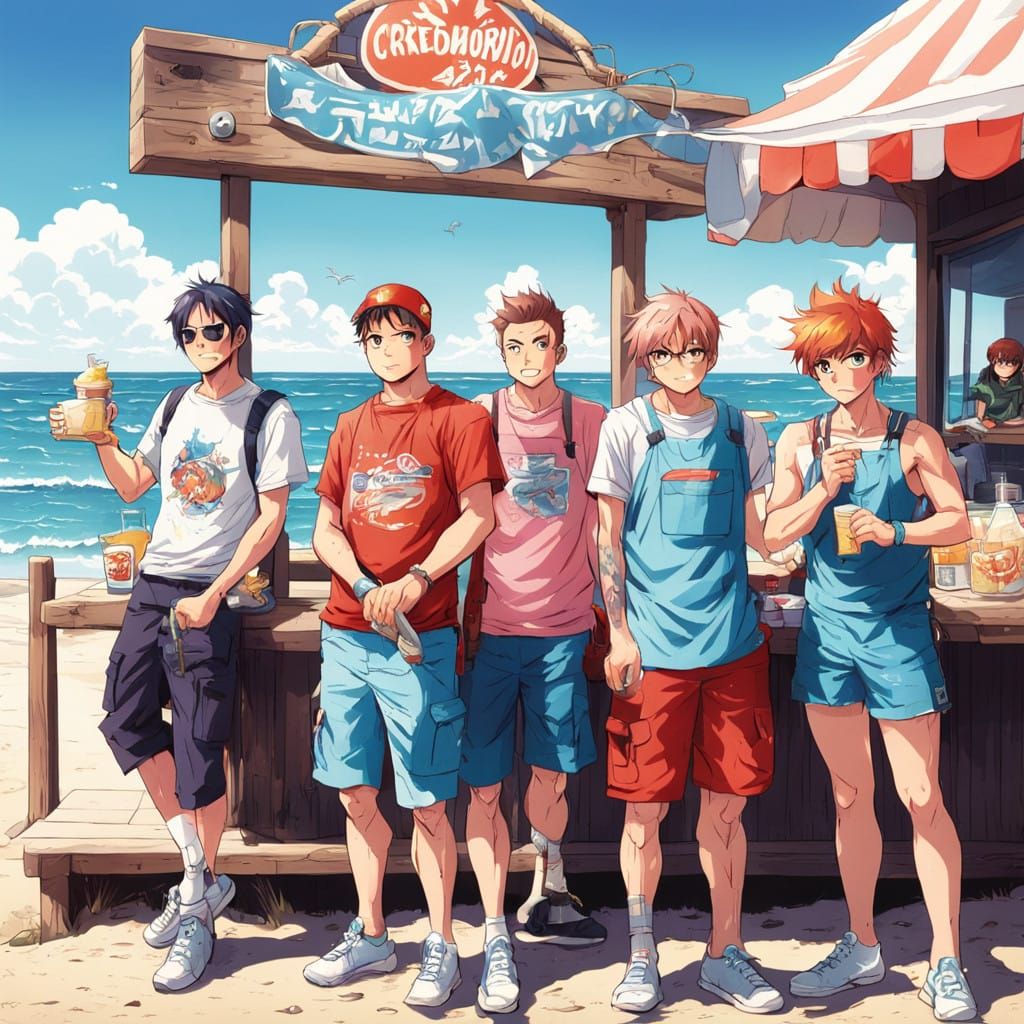 Cyborg Warriors Enjoy Cape Cod Vacation