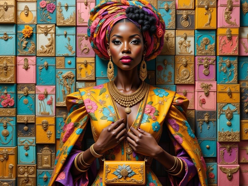 Elegant Woman Reveals Magical Kingdom