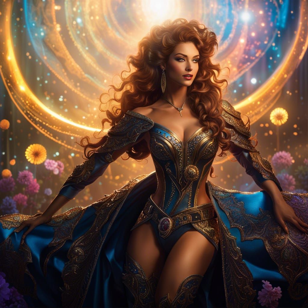 A Celestial Beauty that came from a Galactic Portal