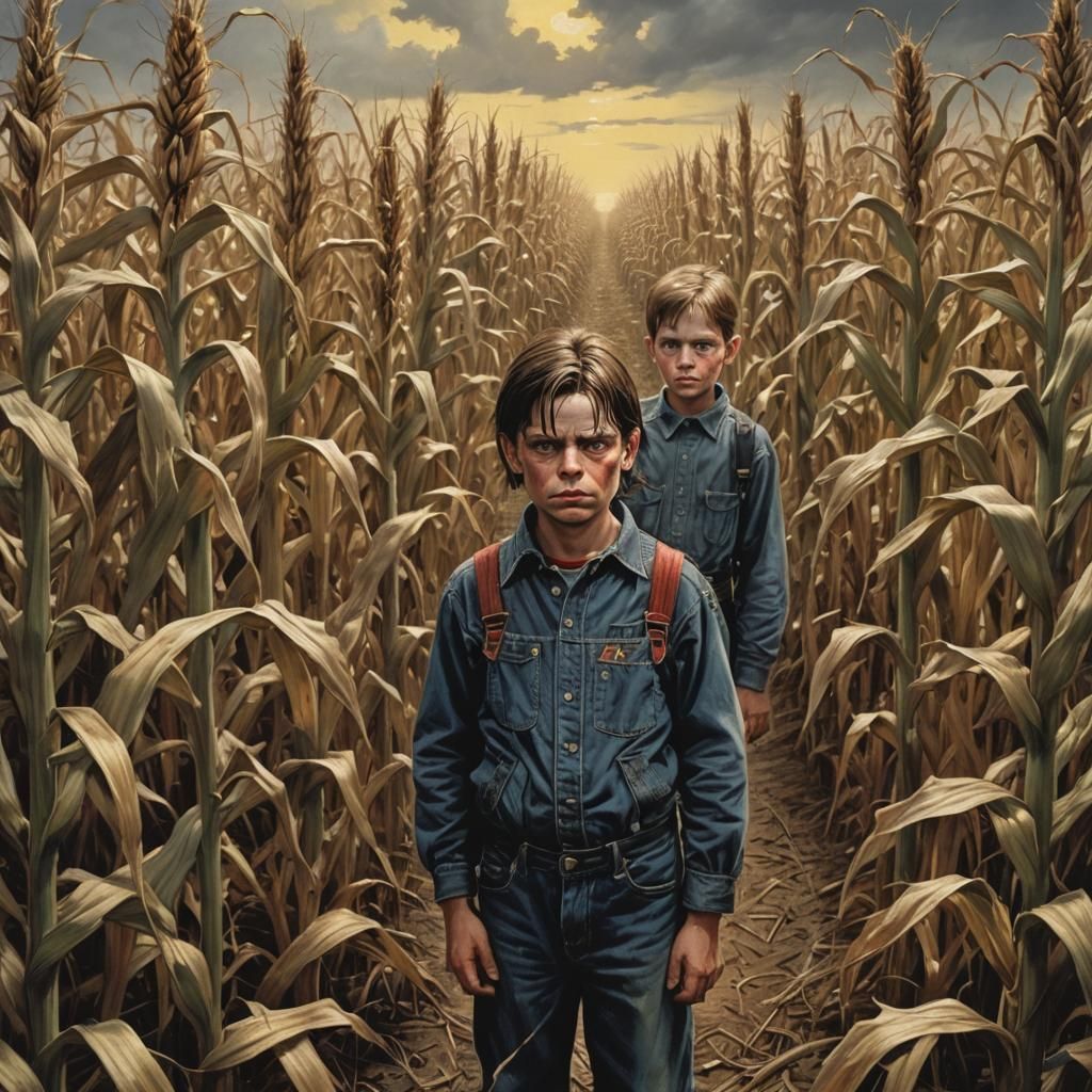 Sinister Children of the Corn Artwork