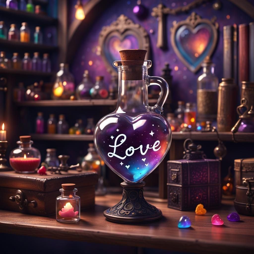 Love potion.