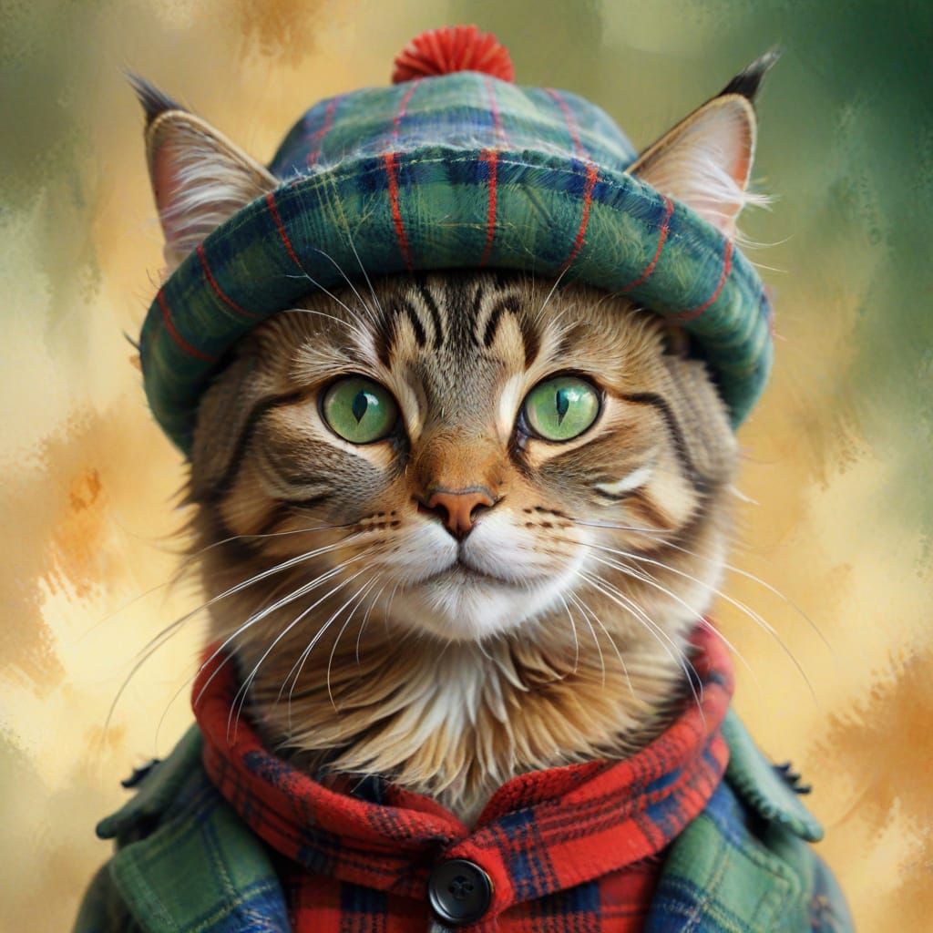 Tartan Cat