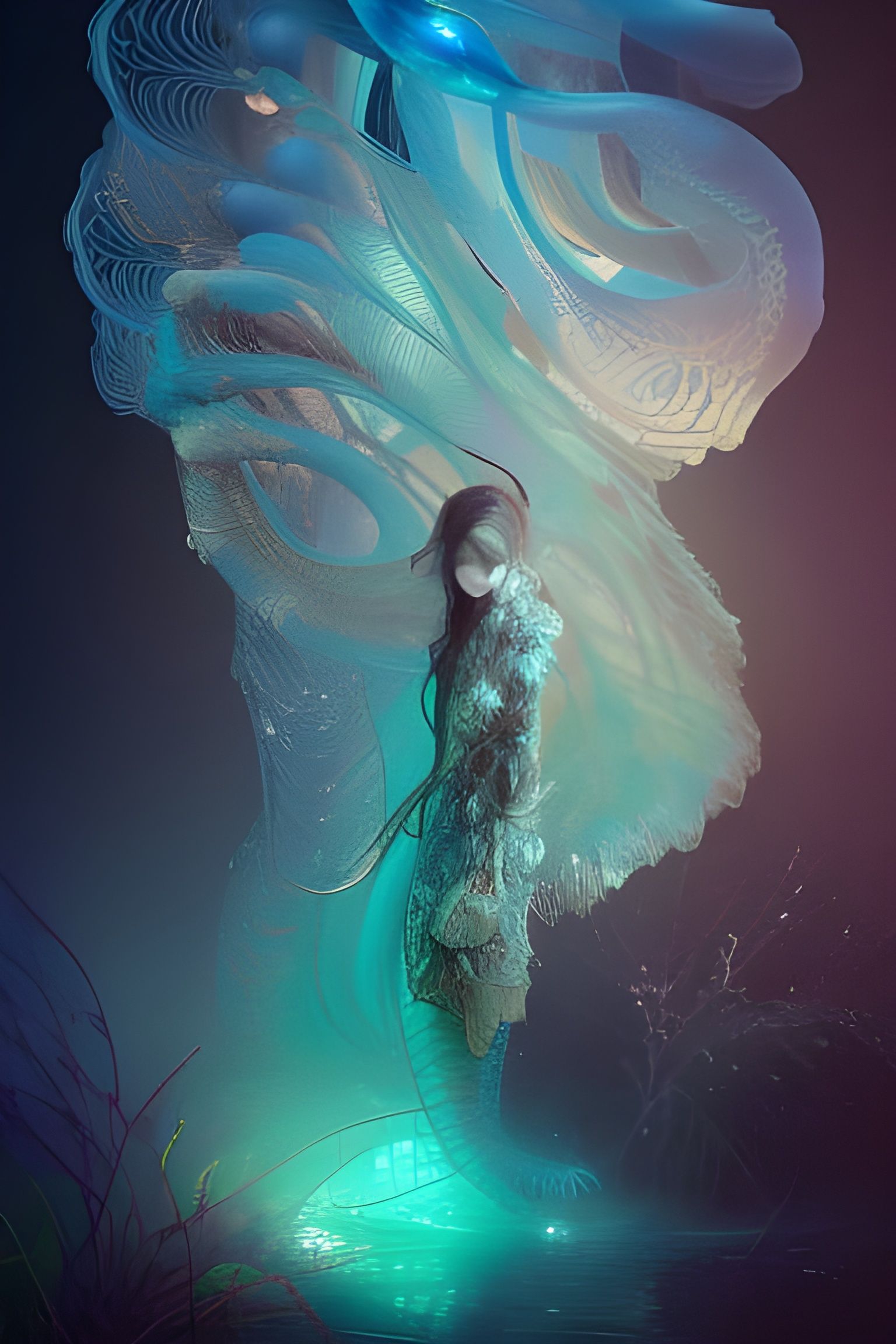 Submerged