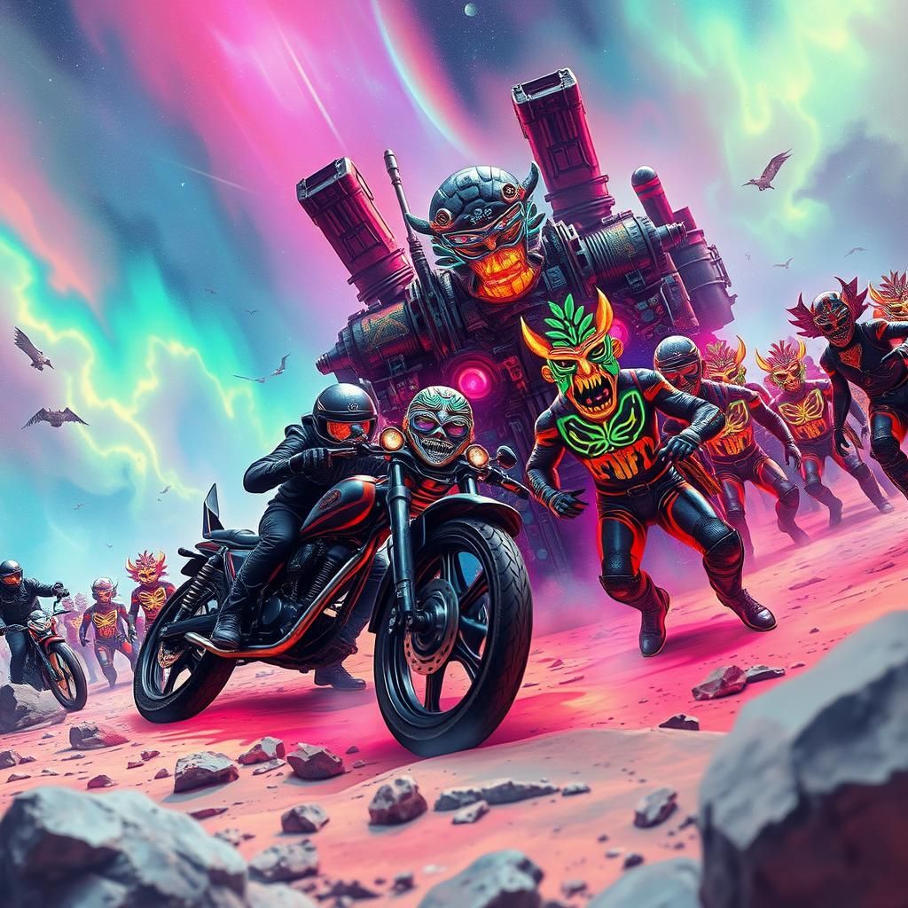 Biker Gang Installs Doomsday Device on Asteroid