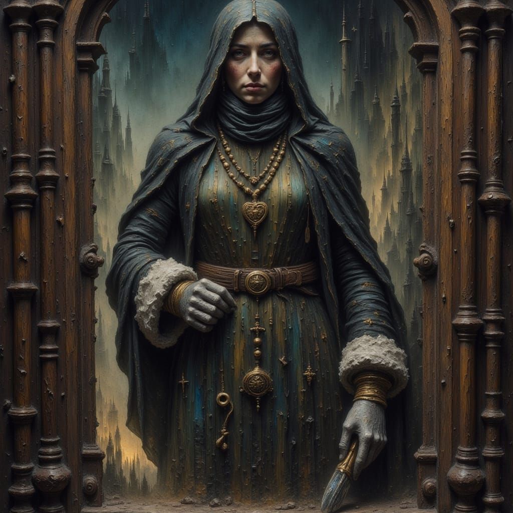 Portrait. We soldiers were accommodated in draughty wooden barracks through which the cold wind whistled at night while ...