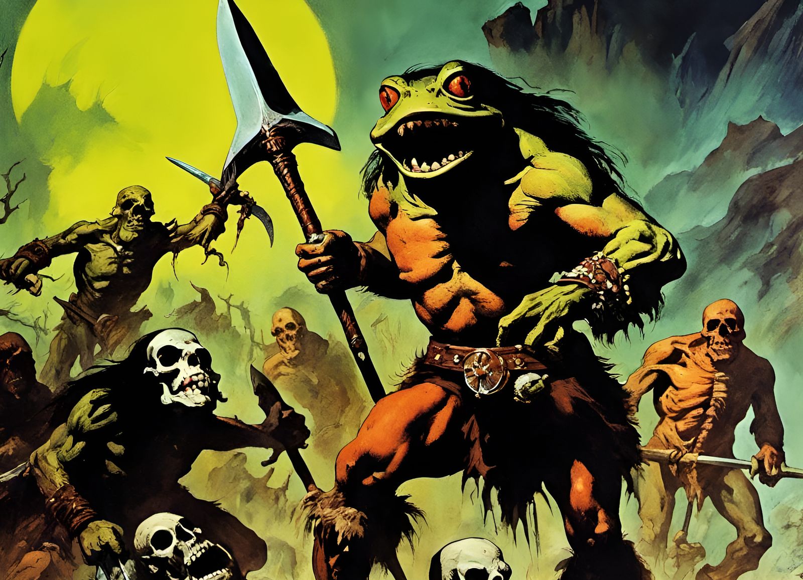 Groad's Mortal Enemy and Evil Twin: Drogg