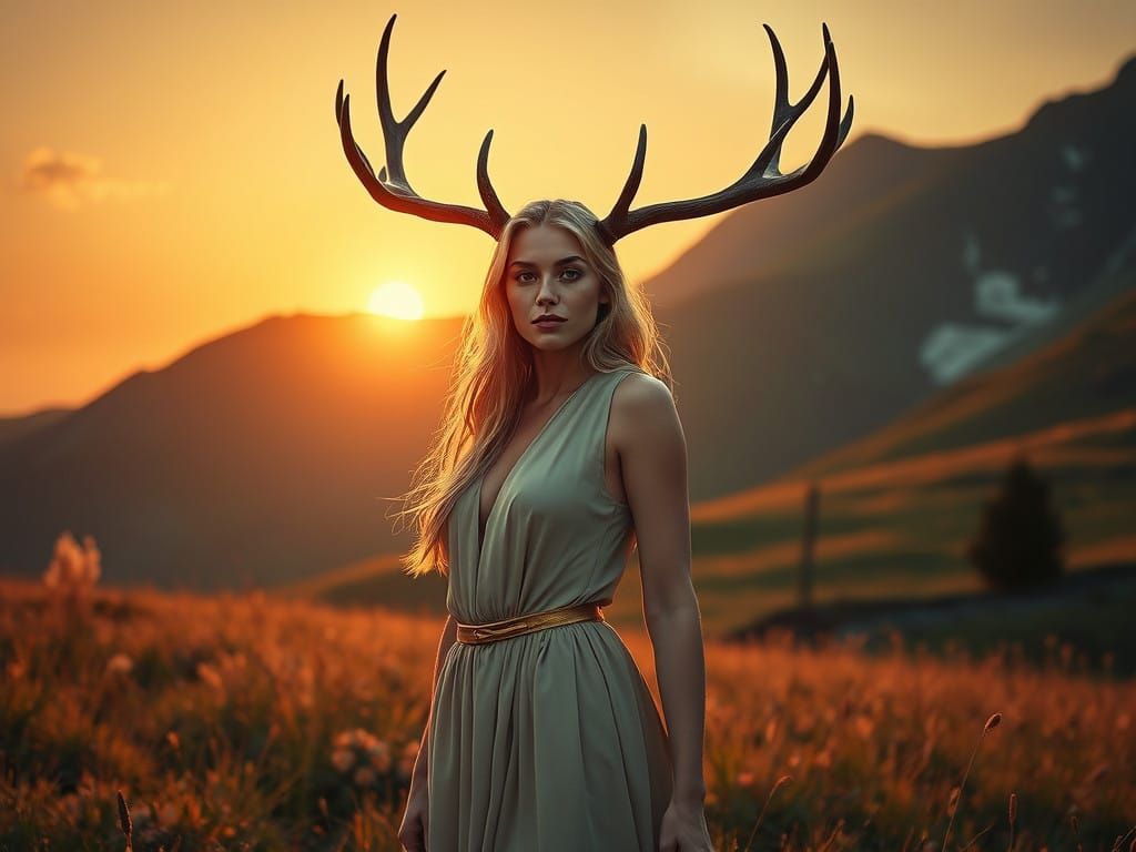 movement on the meadow's edge