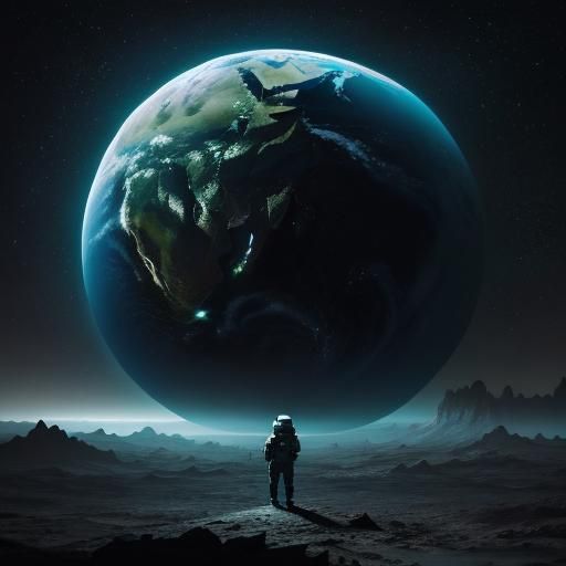 Hyperrealistic Atmospheric Scene in Sharp Focus