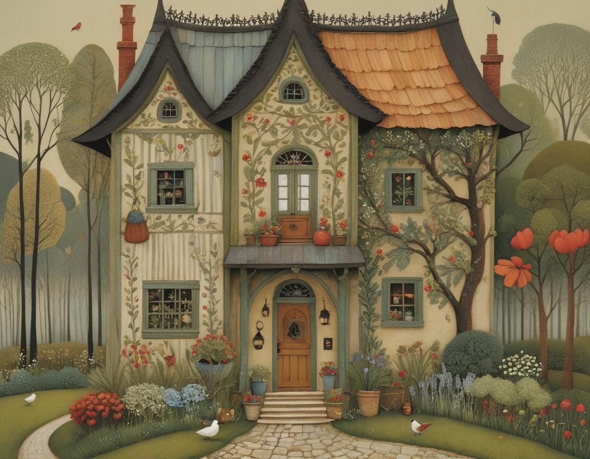 Intricately Detailed Cozy Home Interior Design