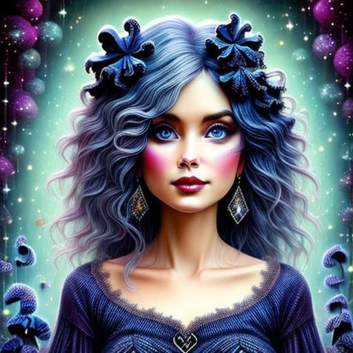 Adorable Furry Monsters in Ethereal Fantasy Art