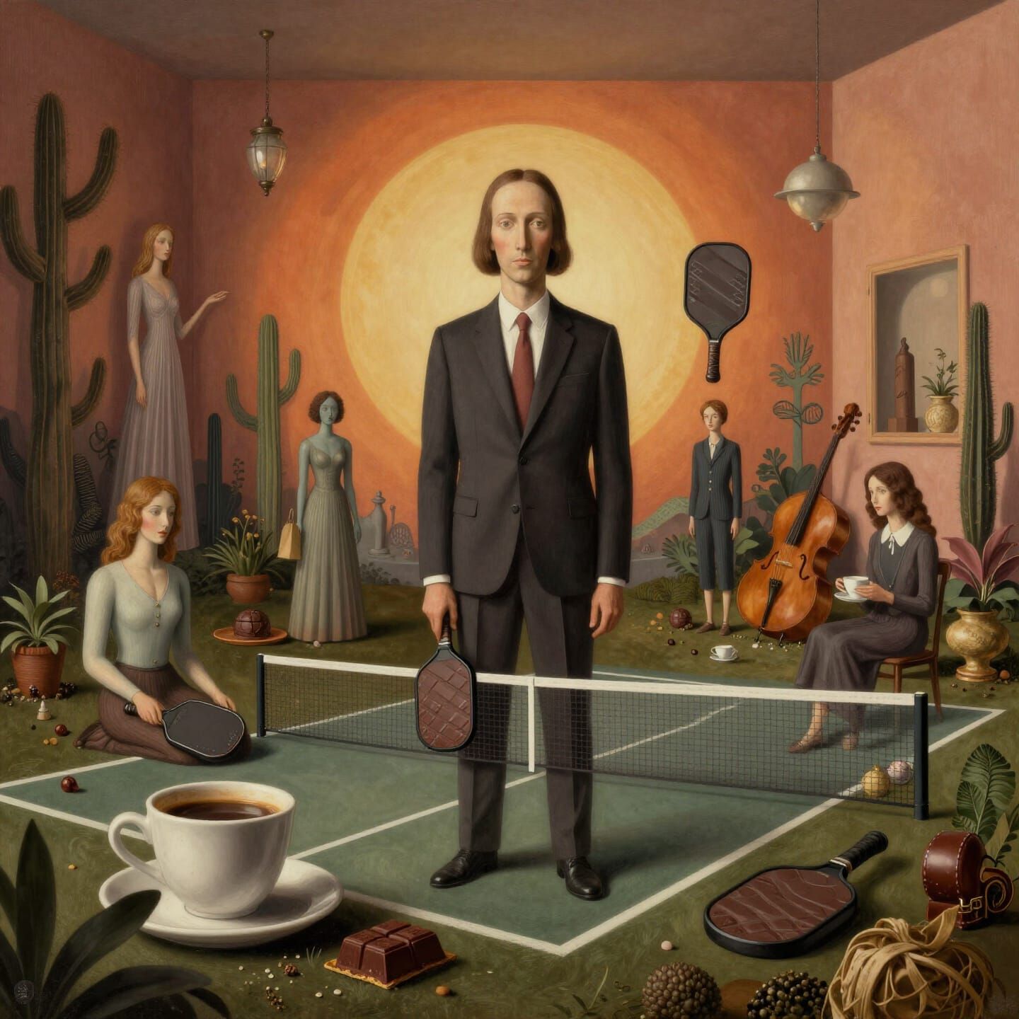 Surrealist Masterpiece: AI, Art, and Gastronomy Dreamscape