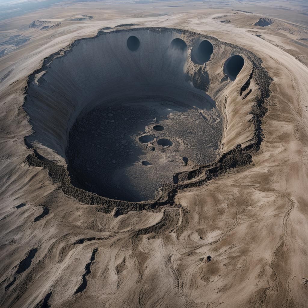 Fiery Kazakhstan Crater: The Door to Hell