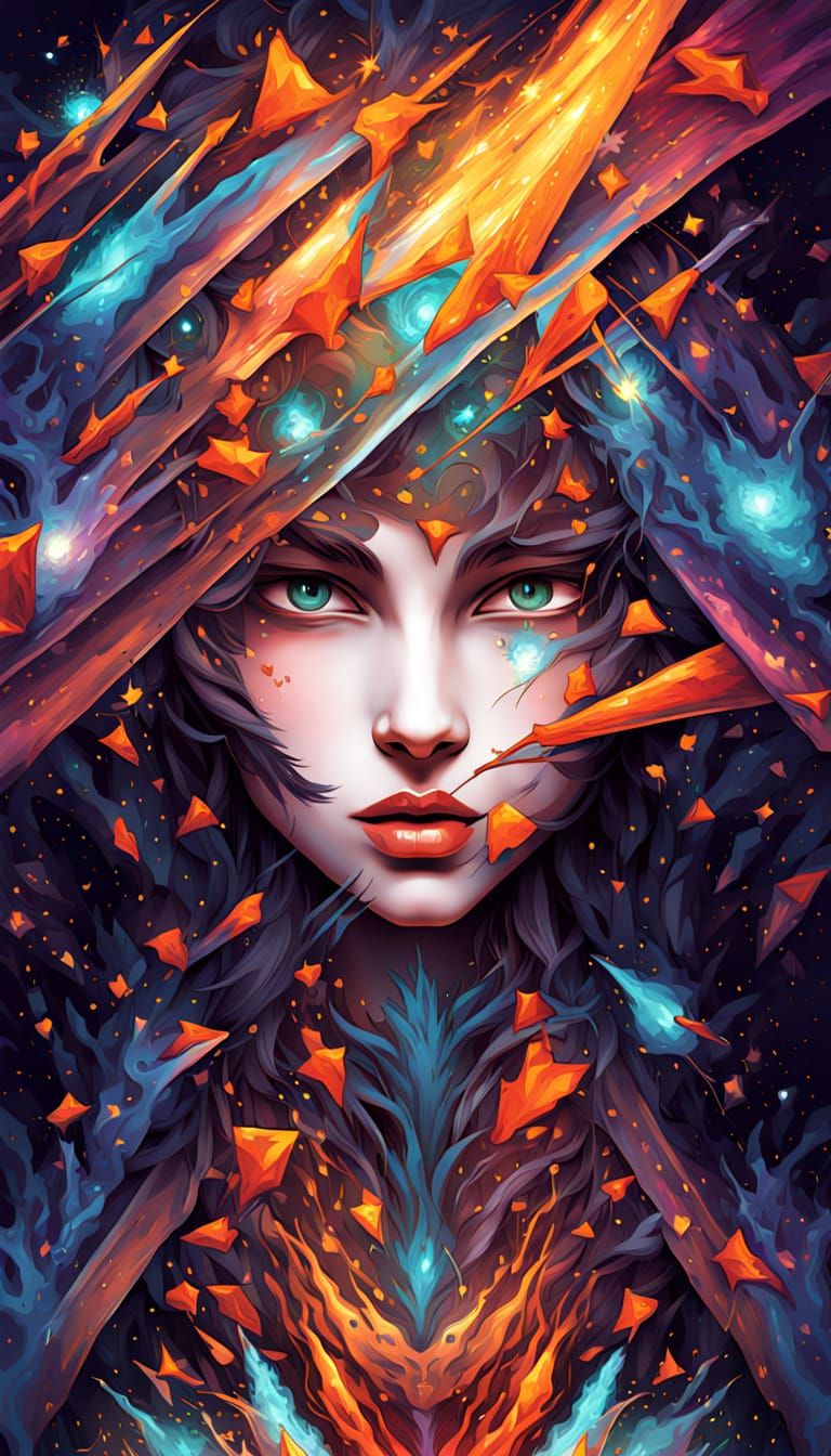 Exploding Nebulae of Micro Fractals and Light