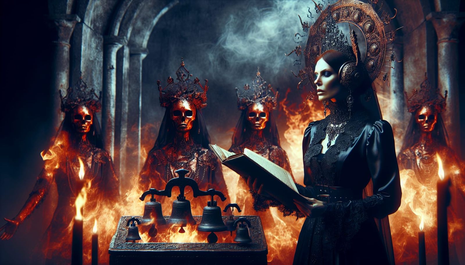 Queen Summons Fire Witch to Crimson King's Court