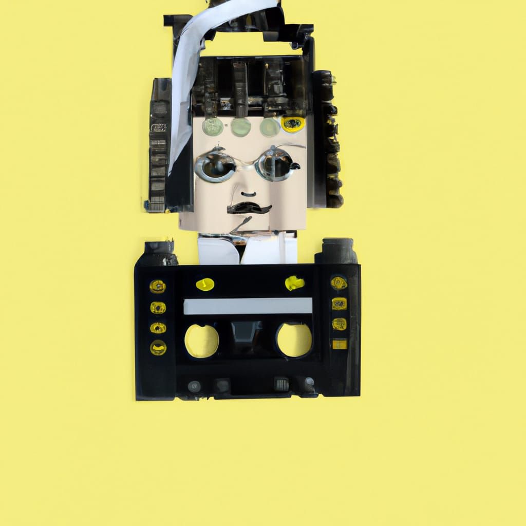 Biopunk Dystopian Fairycore: Living Lego Cassette Futurism