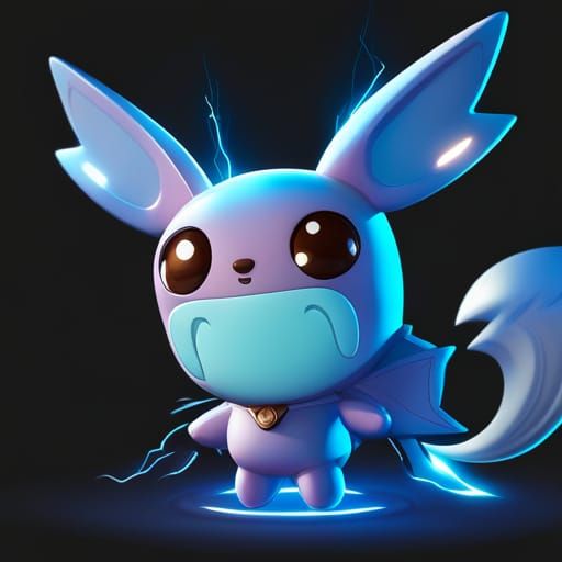 Pinkachu - a light pink Picachu