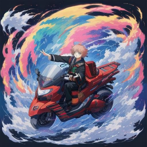 Anime Key Visual Art: Dui Bu Qi