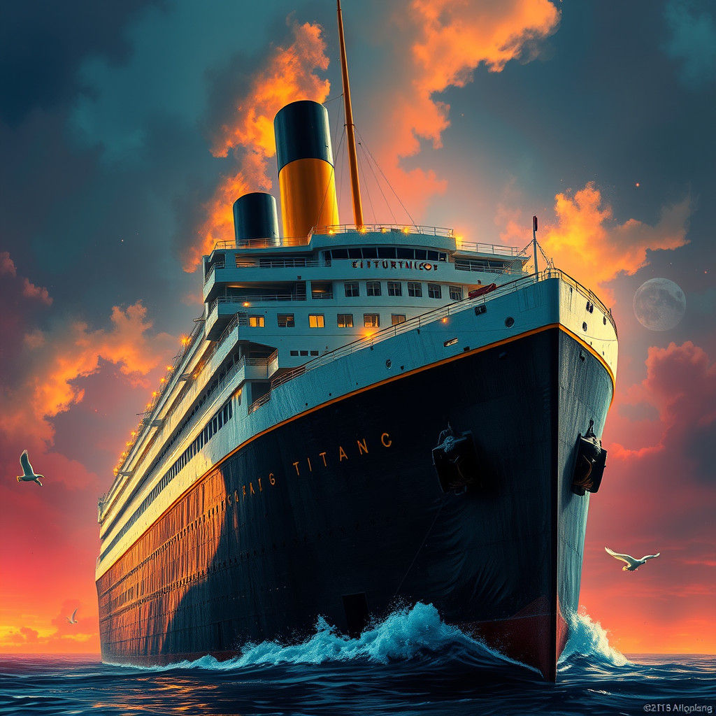 RMS Titanic: A Cinematic Masterpiece in Hyperrealism