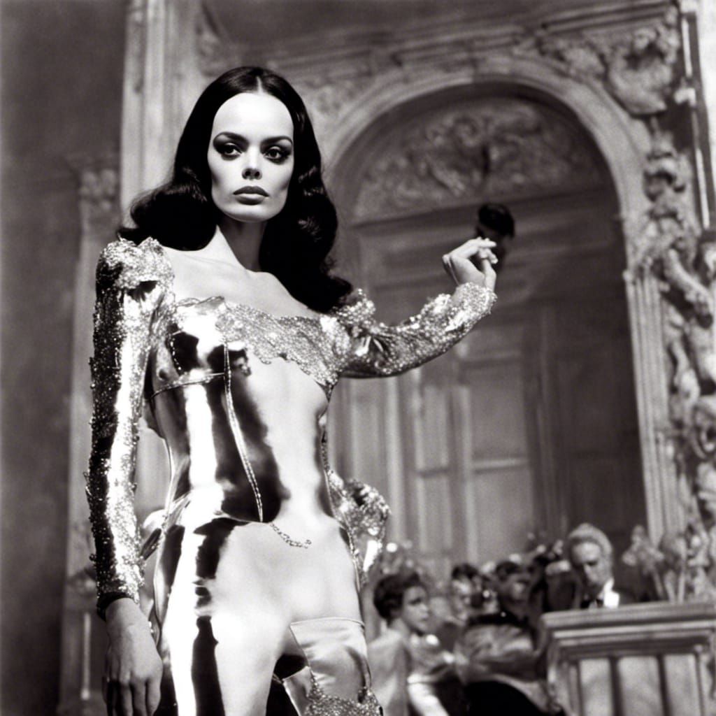 Barbara Steele in Avant-Garde Film, 1971
