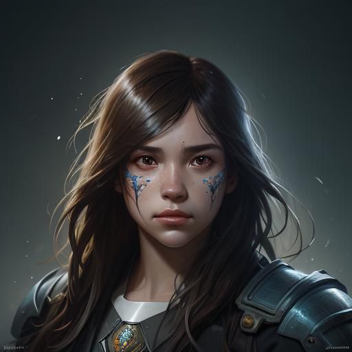 Detailed Platypus Portrait in Art Nouveau Style