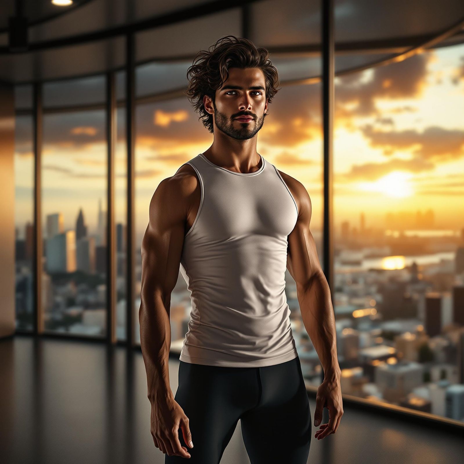 Italian Fitness Instructor Inspires in Futuristic Fitness St...