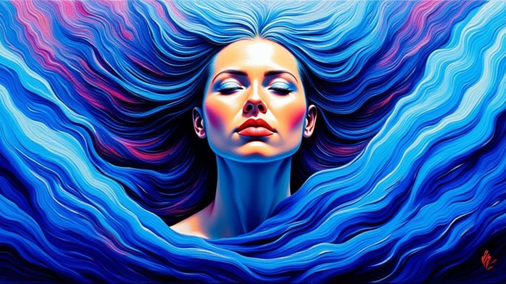 Ethereal Emotions Unleashed in Abstract Impasto Art