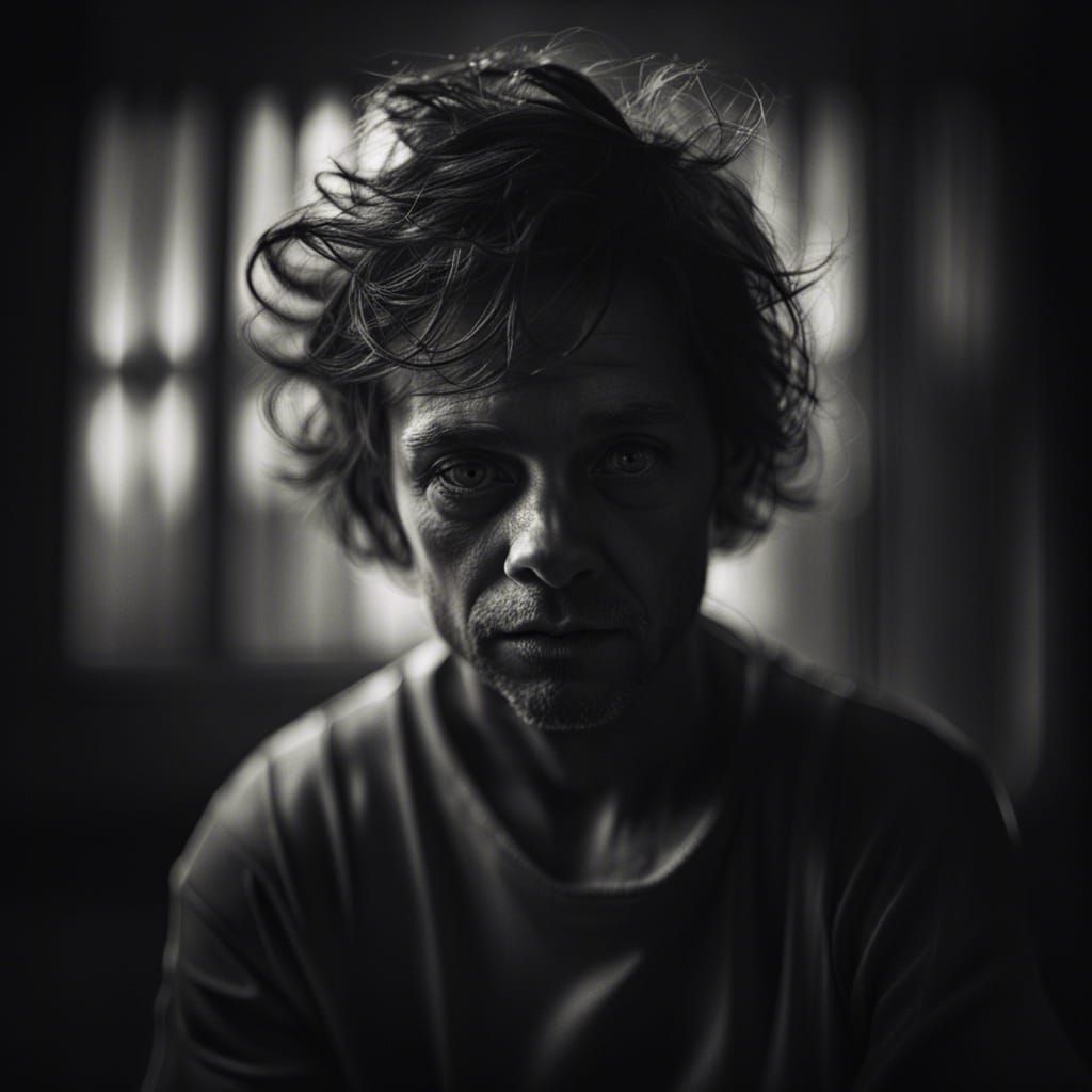 Shirt Design Portrait in Photographic Style