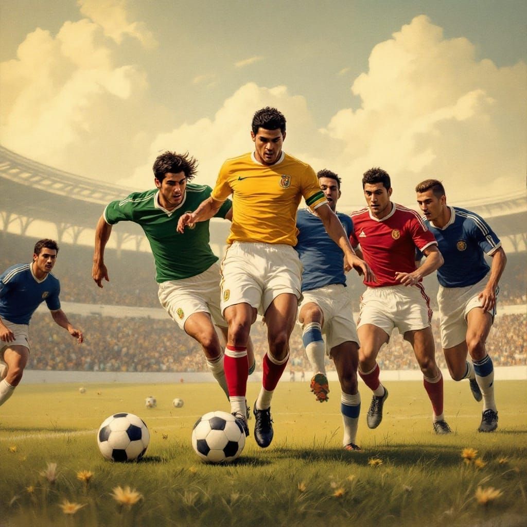 Legends of Football Unite in Timeless Harmony