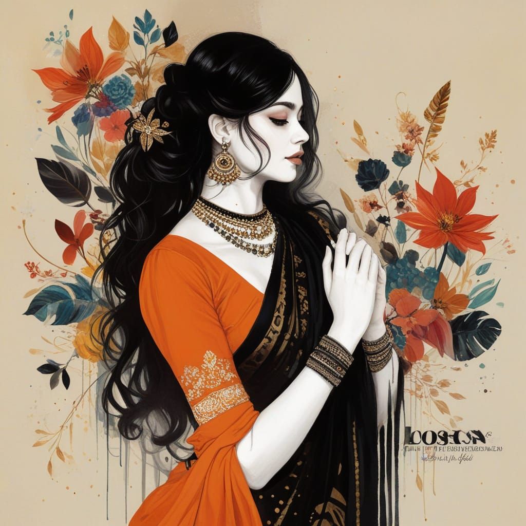 Joyful spirit shines in vibrant hues