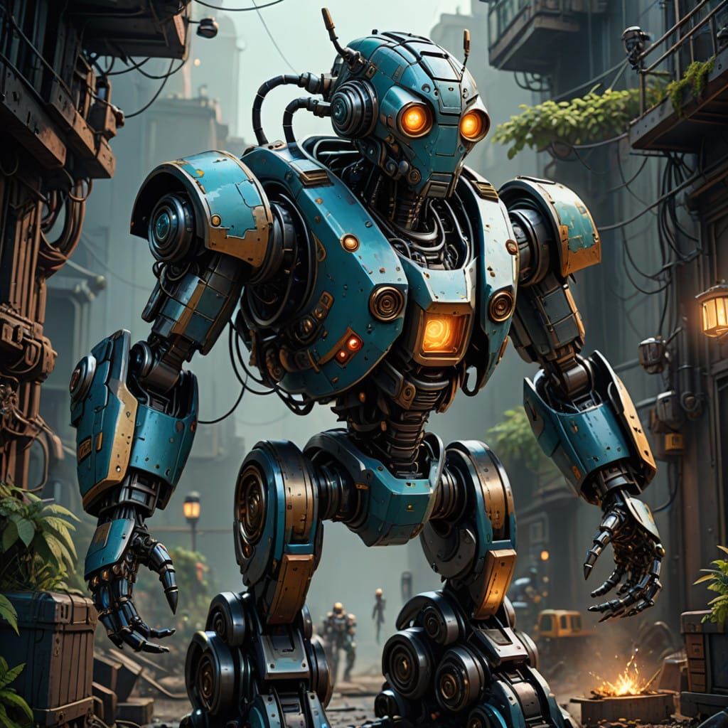 Nifty odd jobbing robot