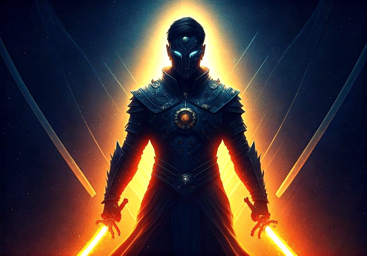 Ethereal Duelist in Cosmic Light