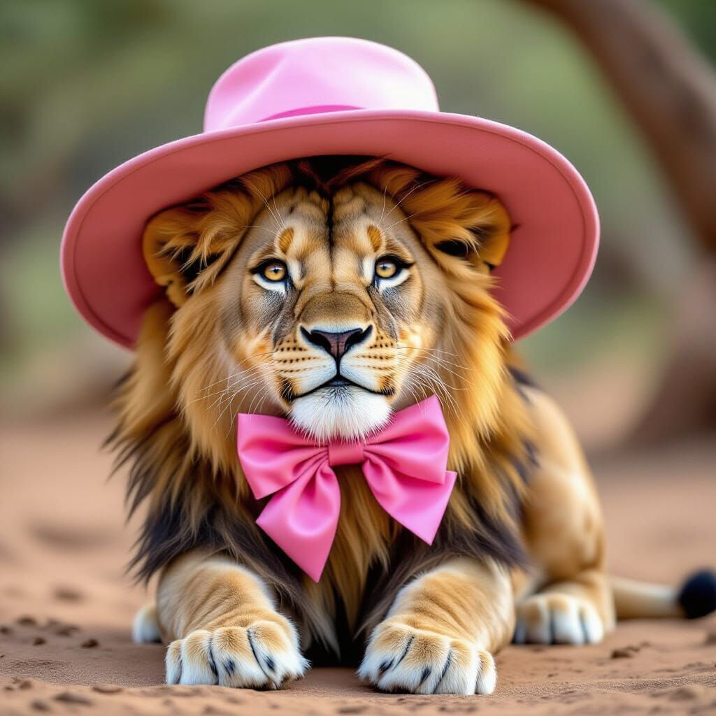 Simba Celebrates World Lion Day with Pink Accessories