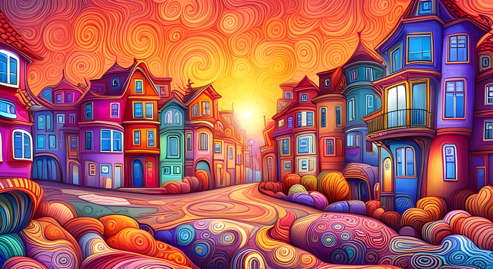 Lovely little whimsical street