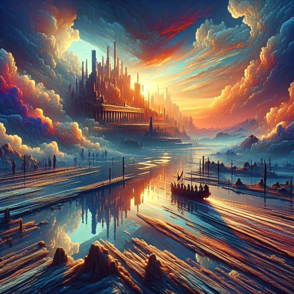 Epic Landscape Reflects Journey as Destination