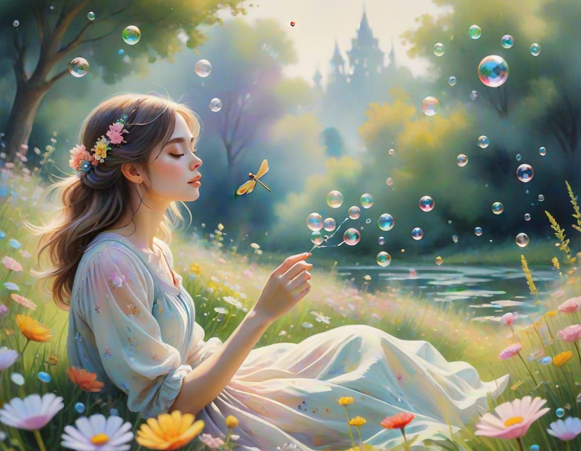 🥇A golden light spills