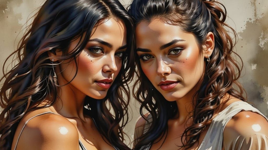 Mila Kunis and Her Faithful Companion in a Whimsical Moment