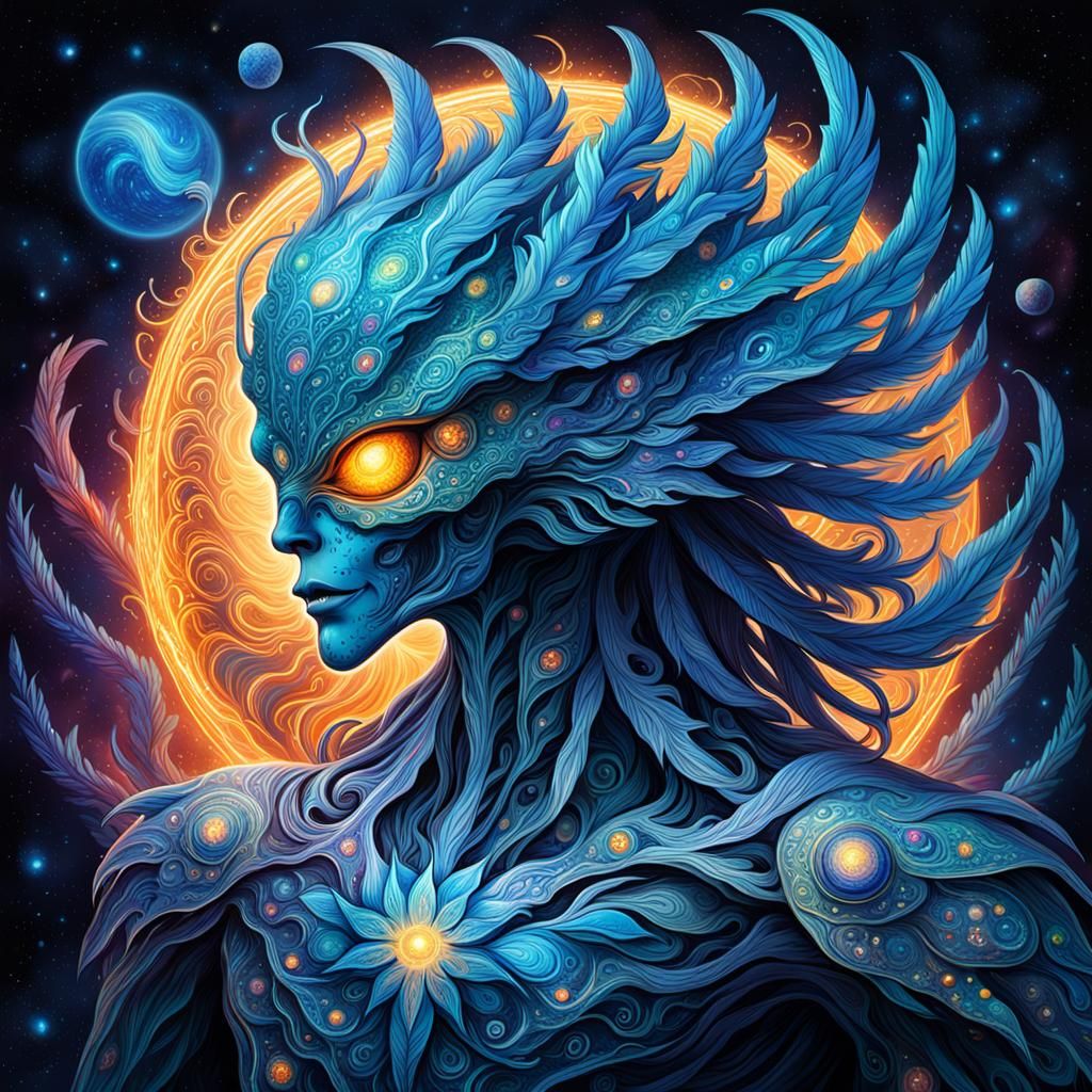 Bioluminescent Phoenix Emerges from Supernova