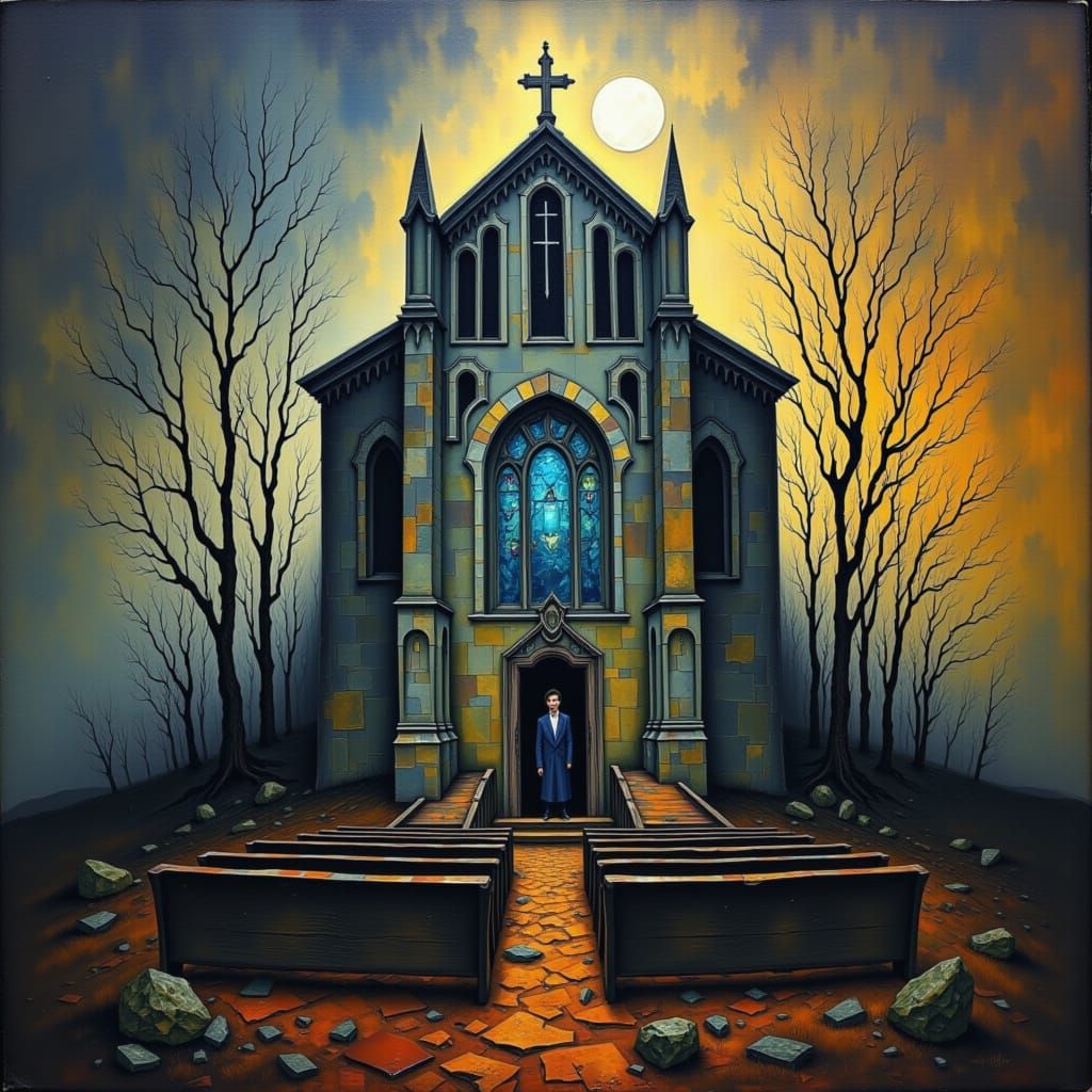 Chapel of Forgotten Names: Gothic Spiritual Surrealism