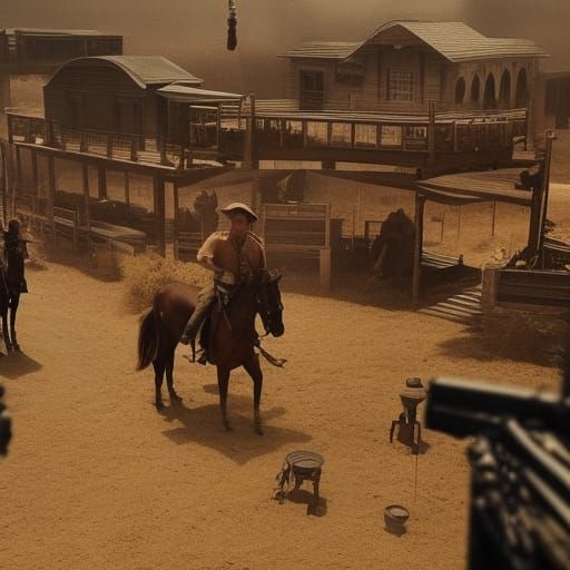 Gunfight at the O.K. Corral: Epic Digital Painting