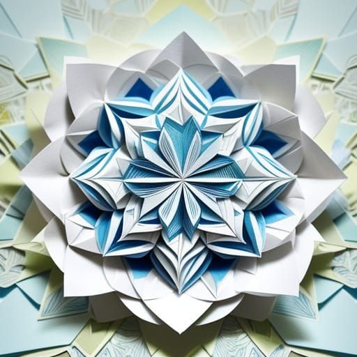 Playful Hands Create Origami in Pastel Colors