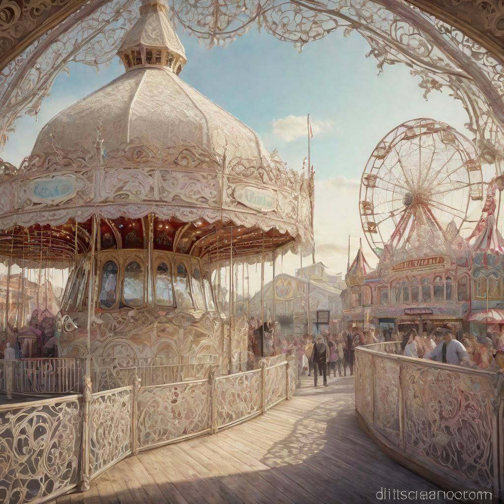 Filigree Lace Fairground.🎡